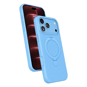 Newface Apple İphone 18 Pro Max Regal Magsafe Standlı Kapak - Sierra Blue