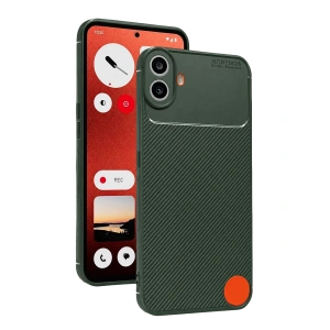 Newface Nothing Phone Nothing Cmf Phone 1 Auto Focus Karbon Kapak - Yeşil