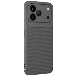 Newface Tecno Spark 50 4g Auto Focus Karbon Kapak - Gri