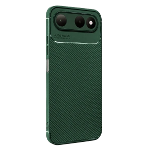 Newface Tecno Spark 50 5g Auto Focus Karbon Kapak - Yeşil