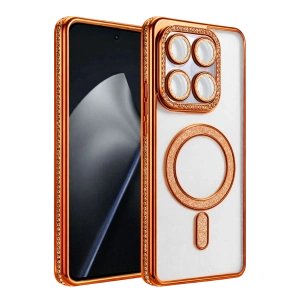 Newface Xiaomi Mi 17t Joke Simli Magneticsafe Kılıf - Turuncu