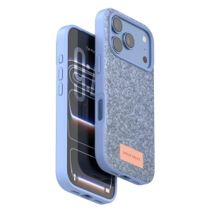 Onegif Apple İphone 18 Pro Bright Simli Kapak - Mavi