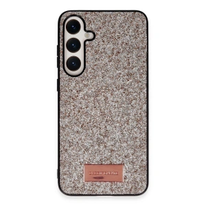 Onegif Samsung Galaxy A25 5g Bright Simli Kapak - Gold