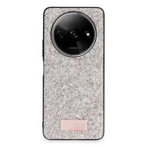 Onegif Xiaomi Redmi A3 4g Bright Simli Kapak - Gold