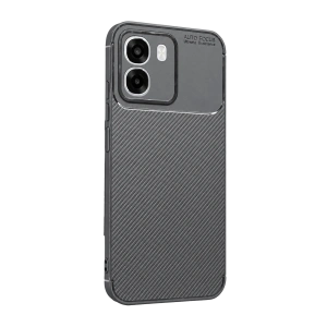 Oppo Oppo A6t 5g Auto Focus Karbon Kapak - Gri