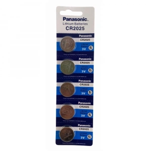 Panasonic Cr2025 3v Lityum Bios Baskül Terazi Pili 5’li Kartela 5 Adet