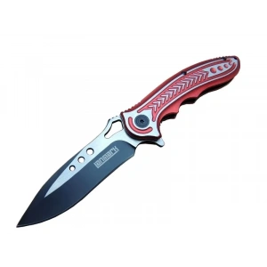 Rd T60a Kamp Çakı 20 Cm - Kırmızı Sap, Otomatik, Kemerlikli