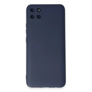 Realme C11 Kılıf Nano İçi Kadife Silikon - Lacivert