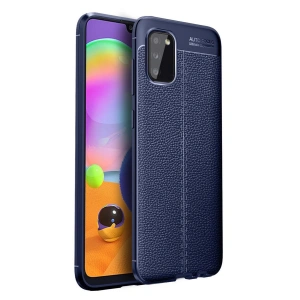 Samsung Galaxy A02s Kılıf Auto Focus Kapak - Lacivert