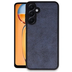Samsung Galaxy A26 Kılıf Aras Deri Kapak - Lacivert