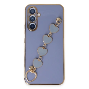 Samsung Galaxy A54 5g Kılıf Esila Silikon - Gri