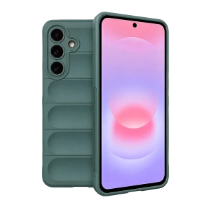 Samsung Galaxy A57 5g Optimum Silikon - Koyu Yeşil