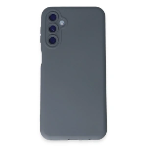 Samsung Galaxy M14 5g Kılıf Nano İçi Kadife Silikon - Gri