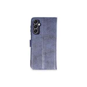 Samsung Galaxy M34 5g Kılıf Trend S Plus Kapaklı Kılıf - Lacivert