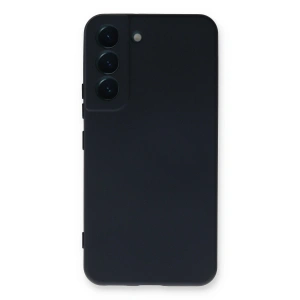 Samsung Galaxy S22 Plus Kılıf Nano İçi Kadife Silikon - Lacivert