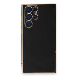 Samsung Galaxy S22 Ultra Kılıf Volet Silikon - Siyah