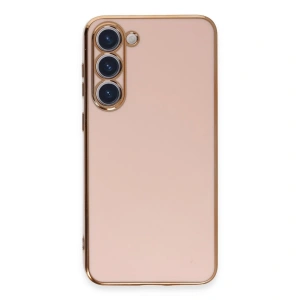 Samsung Galaxy S23 Kılıf Volet Silikon - Pembe