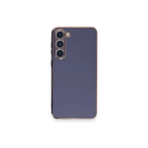 Samsung Galaxy S23 Plus Kılıf Volet Silikon - Mavi