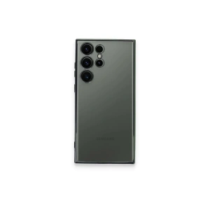 Samsung Galaxy S23 Ultra Kılıf Razer Lensli Silikon - Yeşil