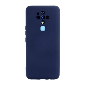 Tecno Camon 16 Kılıf Nano İçi Kadife Silikon - Lacivert