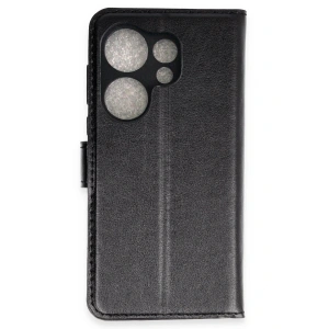 Tecno Camon 20 Prime Trend S Plus Kapaklı Kılıf - Siyah