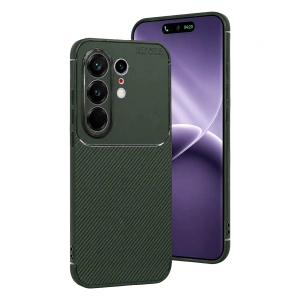 Tecno Camon 50 Pro 5g Auto Focus Karbon Kapak - Koyu Yeşil