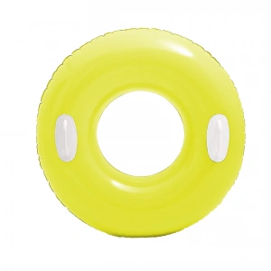 Tutacaklı Parlak Simit - Intex - Neon Yeşil - 76 cm (59258)