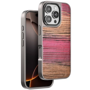 Venco Apple İphone 16 Pro Wave Kapak - Pembe