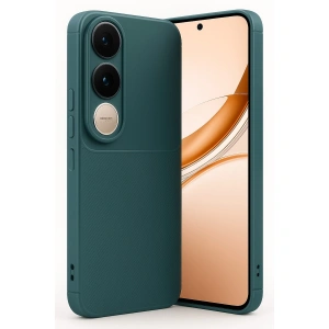 Vivo V50 Lite 4g Auto Focus Karbon Kapak - Koyu Yeşil
