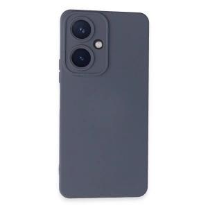 Vivo Y27 Kılıf Nano İçi Kadife Silikon - Gri