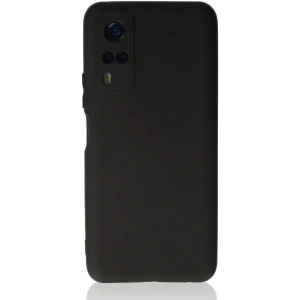 Vivo Y53s Kılıf First Silikon - Siyah