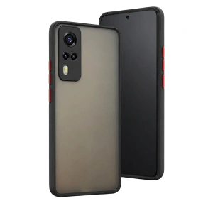 Vivo Y53s Kılıf Montreal Silikon Kapak - Siyah