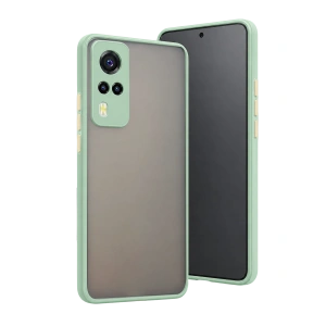 Vivo Y53s Kılıf Montreal Silikon Kapak - Turkuaz
