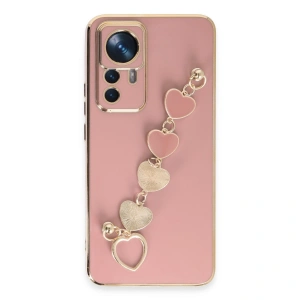 Xiaomi Mi 12t Pro Kılıf Esila Silikon - Pudra