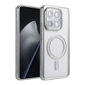 Xiaomi Mi 15t Pro Joke Simli Magneticsafe Kılıf - Gümüş