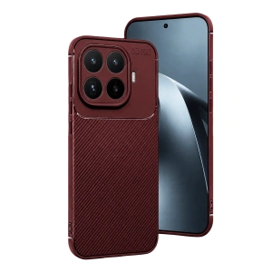 Xiaomi Mi 17t Pro Auto Focus Karbon Kapak - Bordo