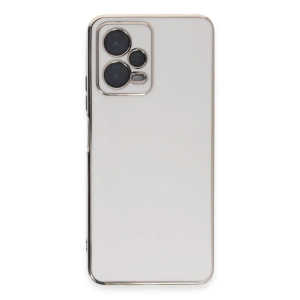 Xiaomi Poco X5 5g Kılıf Volet Silikon - Beyaz