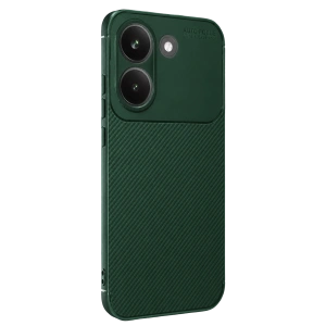 Xiaomi Poco X8 Pro Auto Focus Karbon Kapak - Koyu Yeşil