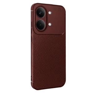 Xiaomi Poco X8 Pro Max Auto Focus Karbon Kapak - Bordo