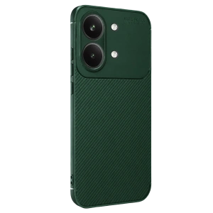 Xiaomi Poco X8 Pro Max Auto Focus Karbon Kapak - Koyu Yeşil