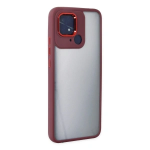 Xiaomi Redmi 10c Kılıf Dora Kapak - Kırmızı