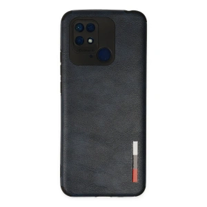 Xiaomi Redmi 10c Kılıf Loop Deri Silikon - Lacivert