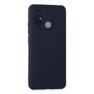 Xiaomi Redmi 12c Kılıf Nano İçi Kadife Silikon - Lacivert