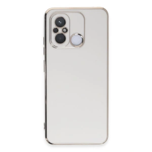 Xiaomi Redmi 12c Kılıf Volet Silikon - Beyaz