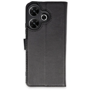 Xiaomi Redmi 13 4g Kılıf Trend S Plus Kapaklı Kılıf - Siyah