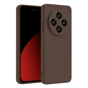 Xiaomi Redmi 14c Kılıf First Silikon - Kahverengi