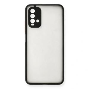 Xiaomi Redmi 9t Kılıf Montreal Silikon Kapak - Siyah