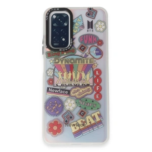 Xiaomi Redmi Note 11 Kılıf Estoril Desenli Kapak - Estoril - 14