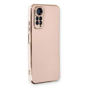 Xiaomi Redmi Note 11 Kılıf Volet Silikon - Pembe