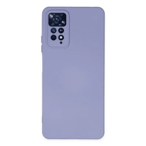 Xiaomi Redmi Note 11 Pro Kılıf Nano İçi Kadife Silikon - Lila